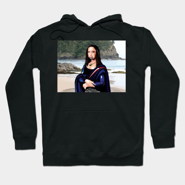 Kai Moana Lisa Hoodie by kiwiartyfarty